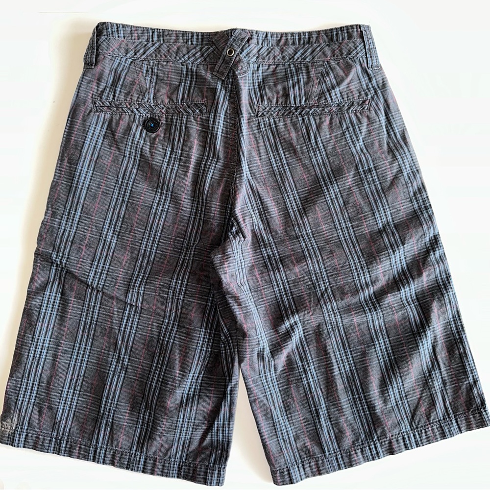 🙂4/$20 Quiksilver Plaid Shorts W25 - Picture 2 of 4